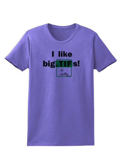 I Like Big Tifs Womens T-Shirt-Womens T-Shirt-TooLoud-Violet-X-Small-Davson Sales