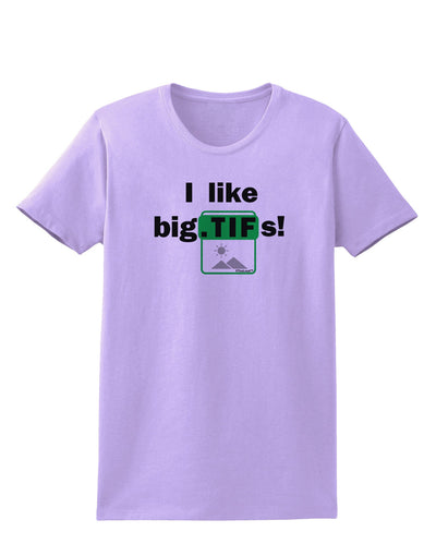 I Like Big Tifs Womens T-Shirt-Womens T-Shirt-TooLoud-Lavender-X-Small-Davson Sales