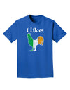 I Like Irish Rooster Silhouette Adult Dark T-Shirt by TooLoud-Mens T-Shirt-TooLoud-Royal-Blue-Small-Davson Sales