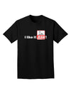 I Like It RAW Adult Dark T-Shirt-Mens T-Shirt-TooLoud-Black-Small-Davson Sales