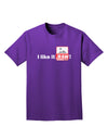 I Like It RAW Adult Dark T-Shirt-Mens T-Shirt-TooLoud-Purple-Small-Davson Sales