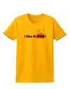 I Like It RAW Womens T-Shirt-Womens T-Shirt-TooLoud-Gold-X-Small-Davson Sales