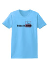 I Like It RAW Womens T-Shirt-Womens T-Shirt-TooLoud-Aquatic-Blue-X-Small-Davson Sales