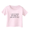 I Like to Drink and Pass Out Just Like My Dad Infant T-Shirt-Infant T-Shirt-TooLoud-Light-Pink-06-Months-Davson Sales