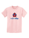 I Love BBQ Childrens T-Shirt-Childrens T-Shirt-TooLoud-PalePink-X-Small-Davson Sales