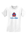 I Love BBQ Childrens T-Shirt-Childrens T-Shirt-TooLoud-White-X-Small-Davson Sales