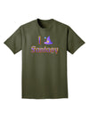 I Love Fantasy Adult Dark T-Shirt-Mens T-Shirt-TooLoud-Military-Green-Small-Davson Sales