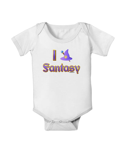 I Love Fantasy Baby Romper Bodysuit-Baby Romper-TooLoud-White-06-Months-Davson Sales