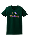 I Love Fantasy Womens Dark T-Shirt-TooLoud-Forest-Green-Small-Davson Sales