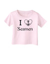 I Love Heart Anchor Seamen Infant T-Shirt
