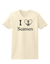 I Love Heart Anchor Seamen Womens T-Shirt-Womens T-Shirt-TooLoud-Natural-X-Small-Davson Sales