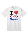 I Love Heart My Boyfriend - Premium Adult T-Shirt for Expressive Partners-Mens T-shirts-TooLoud-White-Small-Davson Sales