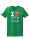 I Love Heart My Boyfriend Womens Dark T-Shirt-TooLoud-Kelly-Green-X-Small-Davson Sales