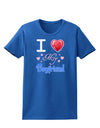 I Love Heart My Boyfriend Womens Dark T-Shirt-TooLoud-Royal-Blue-X-Small-Davson Sales