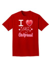 I Love Heart My Girlfriend Adult Dark T-Shirt-Mens T-Shirt-TooLoud-Red-Small-Davson Sales