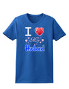 I Love Heart My Husband Womens Dark T-Shirt-TooLoud-Royal-Blue-X-Small-Davson Sales