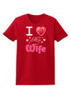 I Love Heart My Wife Womens Dark T-Shirt-TooLoud-Red-X-Small-Davson Sales