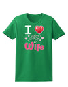 I Love Heart My Wife Womens Dark T-Shirt-TooLoud-Kelly-Green-X-Small-Davson Sales