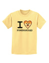 I Love Heart Pomeranians Childrens T-Shirt-Childrens T-Shirt-TooLoud-Daffodil-Yellow-X-Small-Davson Sales