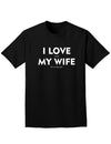 I Love It When My Wife Lets Me Play Golf Adult Dark T-Shirt-Mens T-Shirt-TooLoud-Black-Small-Davson Sales