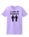 I Love My Daddies Gay Fathers Womens T-Shirt-Womens T-Shirt-TooLoud-Lavender-X-Small-Davson Sales