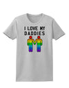 I Love My Daddies LGBT Womens T-Shirt-Womens T-Shirt-TooLoud-AshGray-X-Small-Davson Sales