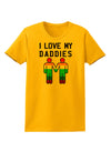 I Love My Daddies LGBT Womens T-Shirt-Womens T-Shirt-TooLoud-Gold-X-Small-Davson Sales