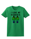 I Love My Daddies LGBT Womens T-Shirt-Womens T-Shirt-TooLoud-Kelly-Green-X-Small-Davson Sales