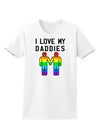 I Love My Daddies LGBT Womens T-Shirt-Womens T-Shirt-TooLoud-White-X-Small-Davson Sales