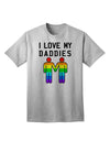 I Love My Daddies - Premium LGBT Adult T-Shirt Collection-Mens T-shirts-TooLoud-AshGray-Small-Davson Sales
