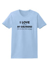 I Love My Girlfriend Videogames Womens T-Shirt-Womens T-Shirt-TooLoud-Light-Blue-X-Small-Davson Sales