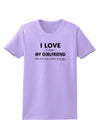 I Love My Girlfriend Videogames Womens T-Shirt-Womens T-Shirt-TooLoud-Lavender-X-Small-Davson Sales