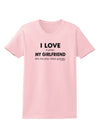 I Love My Girlfriend Videogames Womens T-Shirt-Womens T-Shirt-TooLoud-PalePink-X-Small-Davson Sales