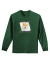 I Love My Golden Retriever Adult Long Sleeve Dark T-Shirt-TooLoud-Dark-Green-Small-Davson Sales