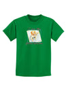I Love My Golden Retriever Childrens Dark T-Shirt-Childrens T-Shirt-TooLoud-Kelly-Green-X-Small-Davson Sales