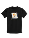 I Love My Golden Retriever Childrens Dark T-Shirt-Childrens T-Shirt-TooLoud-Black-X-Small-Davson Sales