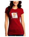 I Love My Golden Retriever Juniors Crew Dark T-Shirt-T-Shirts Juniors Tops-TooLoud-Red-Juniors Fitted Small-Davson Sales