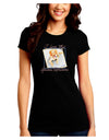 I Love My Golden Retriever Juniors Crew Dark T-Shirt-T-Shirts Juniors Tops-TooLoud-Black-Juniors Fitted Small-Davson Sales