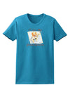 I Love My Golden Retriever Womens Dark T-Shirt-TooLoud-Turquoise-X-Small-Davson Sales