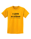 I Love My Husband Videogames Childrens T-Shirt-Childrens T-Shirt-TooLoud-Gold-X-Small-Davson Sales