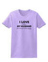 I Love My Husband Videogames Womens T-Shirt-Womens T-Shirt-TooLoud-Lavender-X-Small-Davson Sales