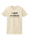 I Love My Husband Videogames Womens T-Shirt-Womens T-Shirt-TooLoud-Natural-X-Small-Davson Sales