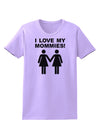 I Love My Mommies Lesbian Mother Womens T-Shirt-Womens T-Shirt-TooLoud-Lavender-X-Small-Davson Sales