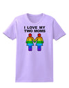 I Love My Two Moms LGBT Womens T-Shirt-Womens T-Shirt-TooLoud-Lavender-X-Small-Davson Sales