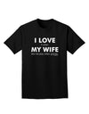 I Love My Wife Videogames Adult Dark T-Shirt-Mens T-Shirt-TooLoud-Black-Small-Davson Sales