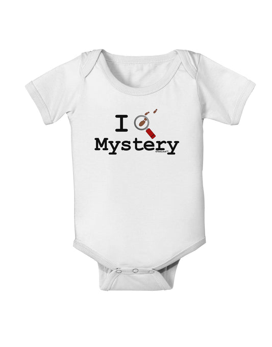 I Love Mystery Baby Romper Bodysuit-Baby Romper-TooLoud-White-06-Months-Davson Sales