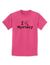 I Love Mystery Childrens T-Shirt-Childrens T-Shirt-TooLoud-Sangria-X-Small-Davson Sales