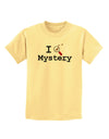 I Love Mystery Childrens T-Shirt-Childrens T-Shirt-TooLoud-Daffodil-Yellow-X-Small-Davson Sales