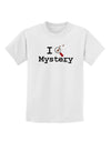 I Love Mystery Childrens T-Shirt-Childrens T-Shirt-TooLoud-White-X-Small-Davson Sales