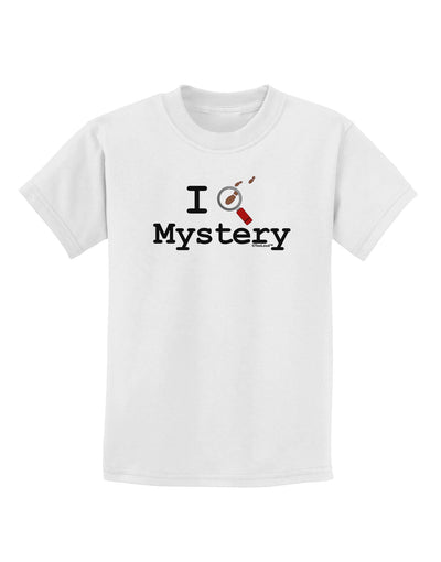 I Love Mystery Childrens T-Shirt-Childrens T-Shirt-TooLoud-White-X-Small-Davson Sales